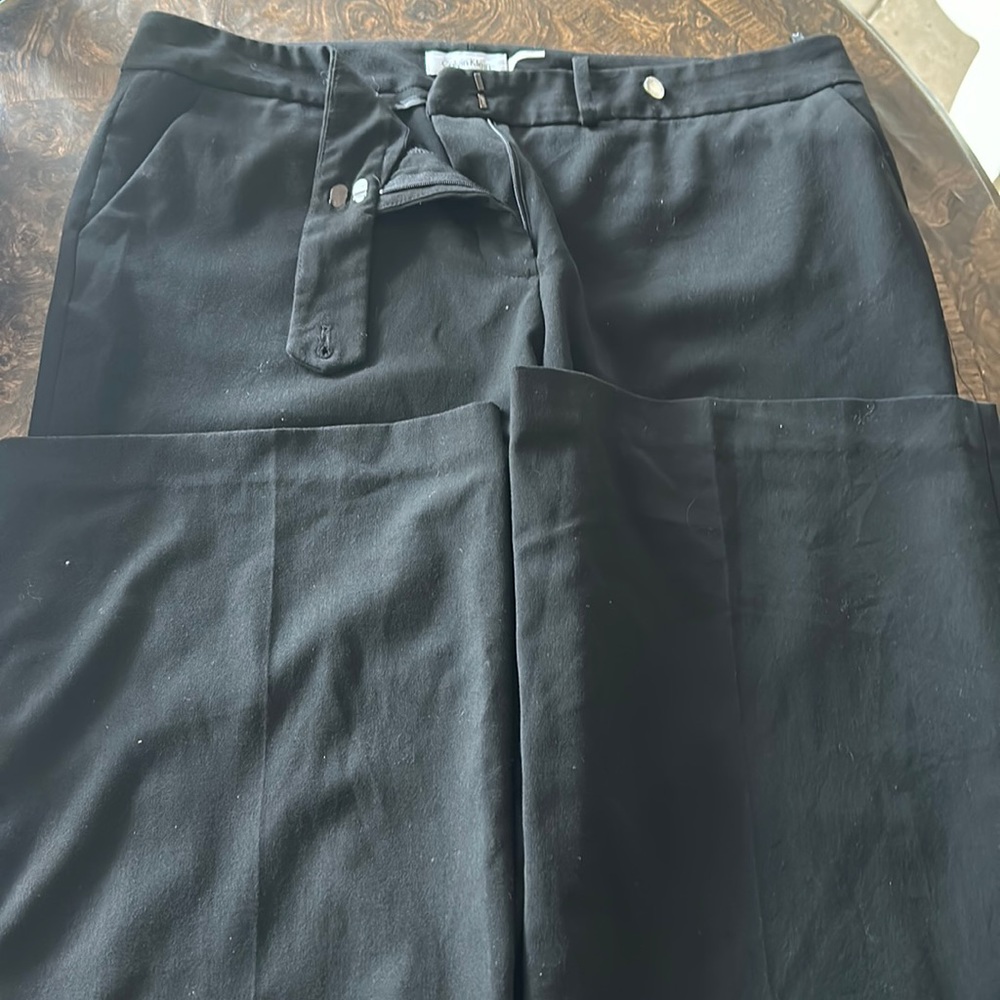 Calvin Klein classic black pants